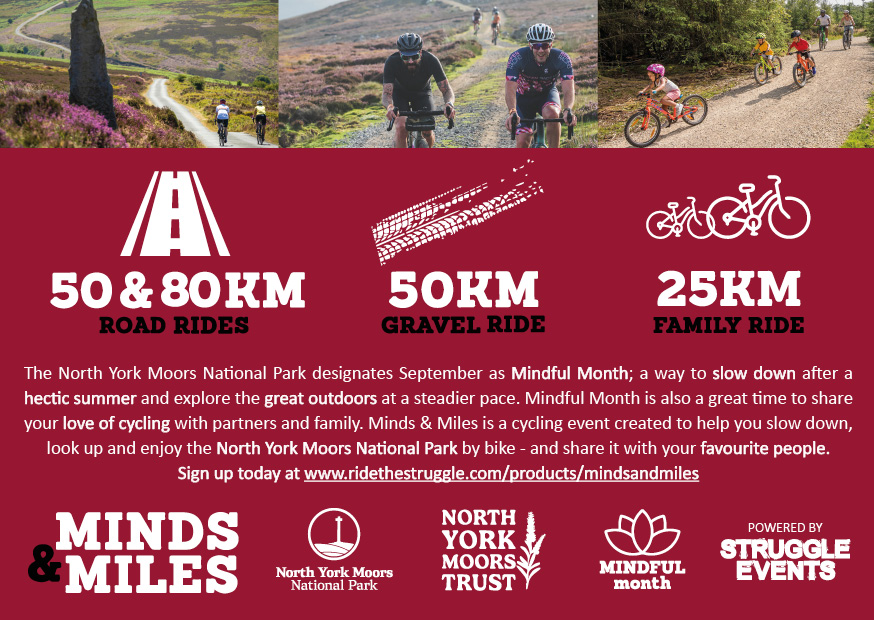 Minds and Miles RIde information page