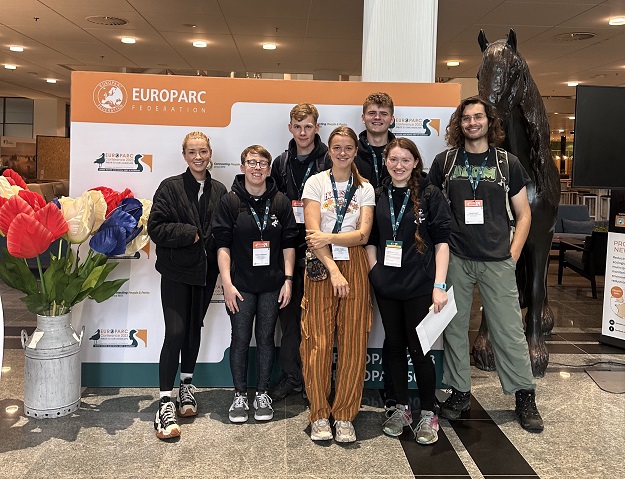 Seven Youth Voice members attended the Europarc 2023 Conference. 